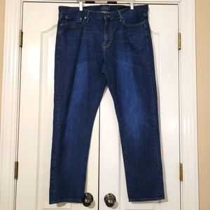 Men's Lucky 410 Athletic Fit Look at Measurements in Photos Dark Denim